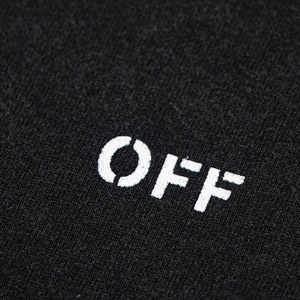 オフホワイト★2024SS★バックプリントTシャツ 偽物 OMAA120C